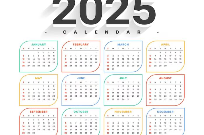 Kalender Tahun 2025 Ini Daftar Liburan Nasional Dan Cuti Bersama