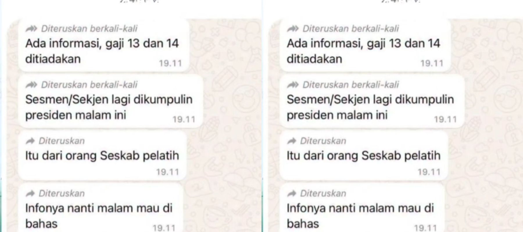 Isu Gaji Ke-13 dan 14 PNS Bakal Dihapus