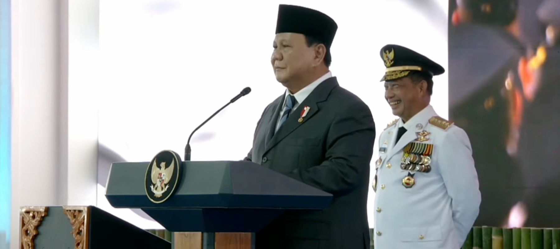 Presiden Prabowo dan Mendagri Tito Karnavian