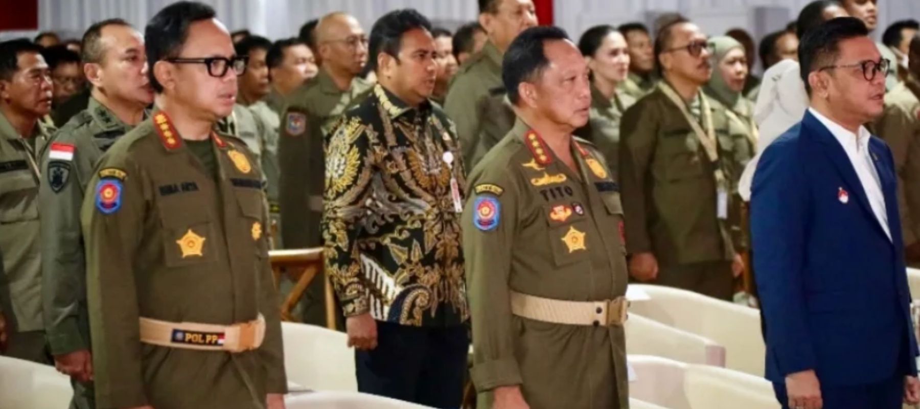 Mendagri Tito, Wamendagri Bima Arya dan Gubernur Lemhanas