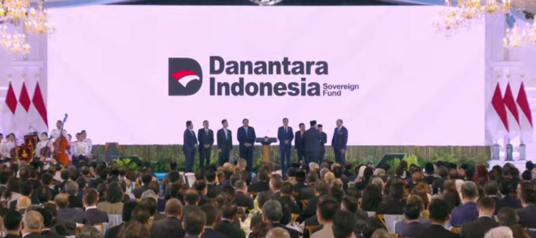 Presiden Prabowo meluncurkan Badan Pengelola Investasi (BPI) Daya Anagata Nusantara (Danantara) 