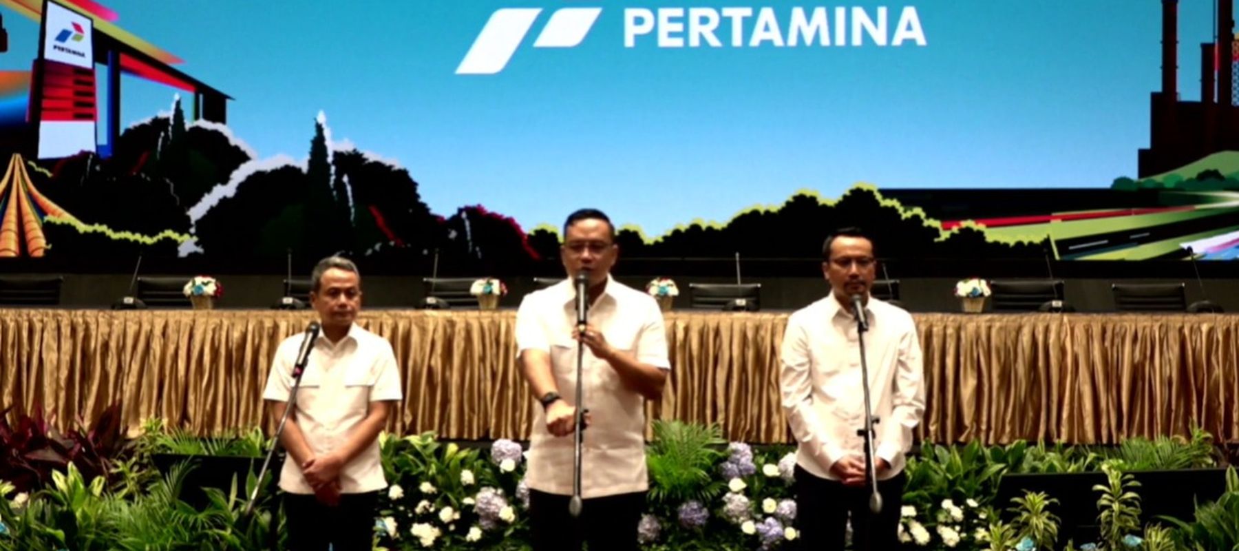 Direktur Utama Pertamina Simon Aloysius Mantiri