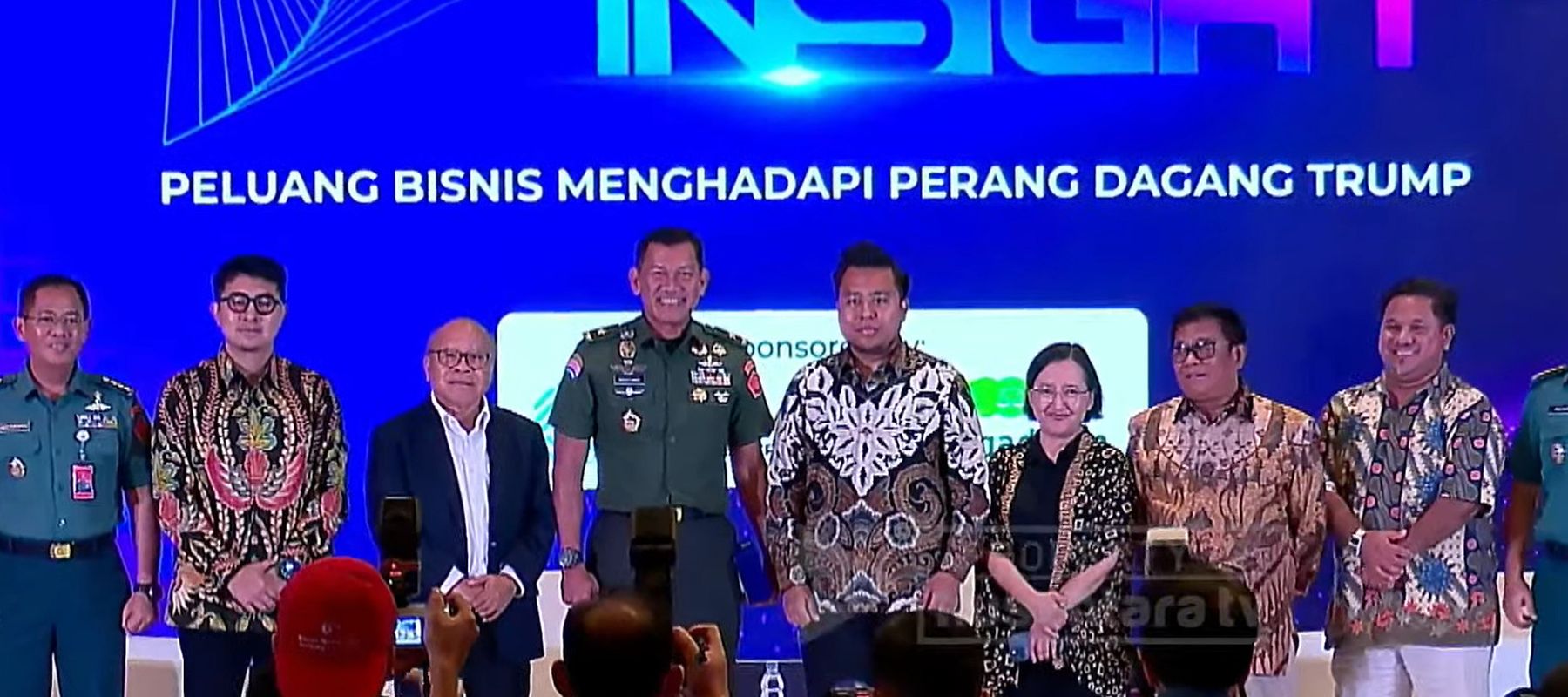 Kepala Pusat Penerangan (Kapuspen) TNI Brigjen TNI Kristomei Sianturi dalam forum diskusi NTV Insight
