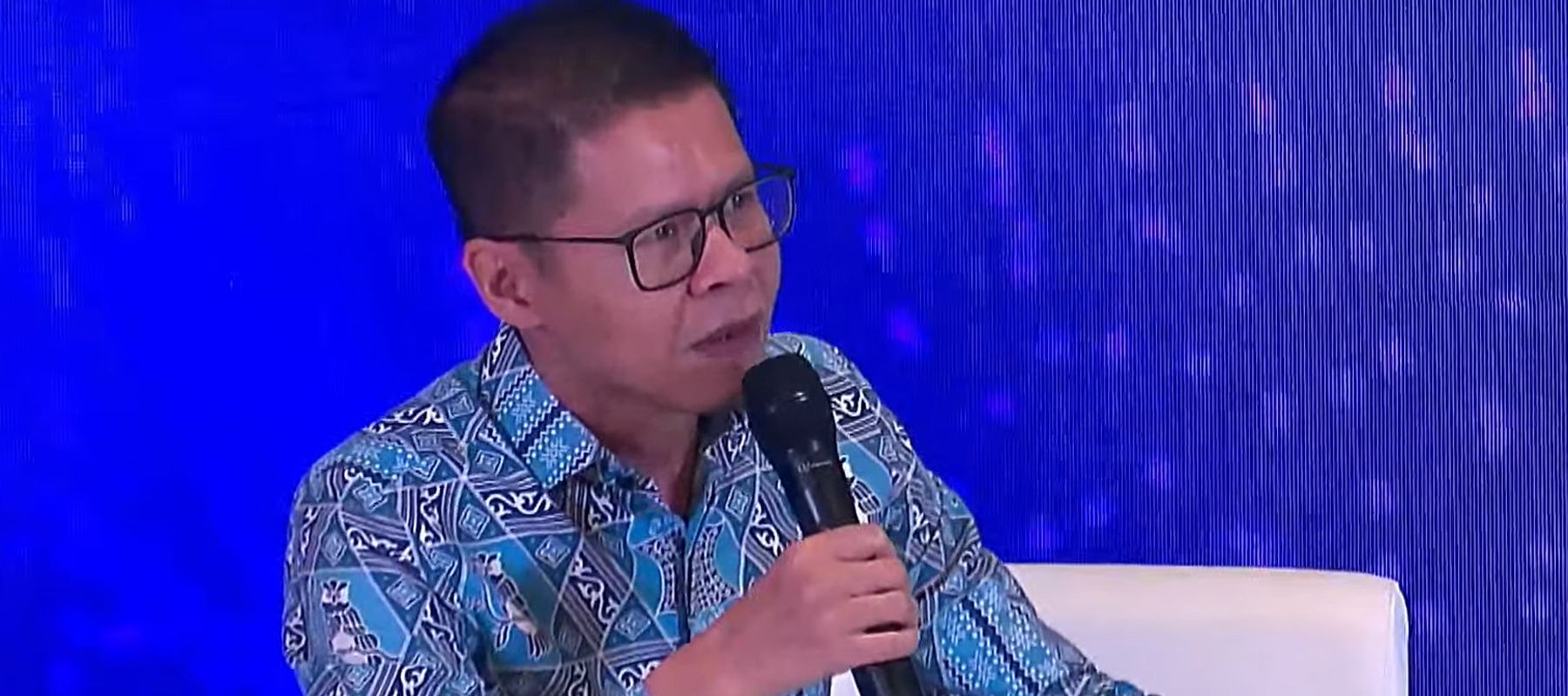 Analis Kebijakan Ekonomi Asosiasi Pengusaha Indonesia (Apindo) Ajib Hamdani dalam diskusi forum NTV Insight