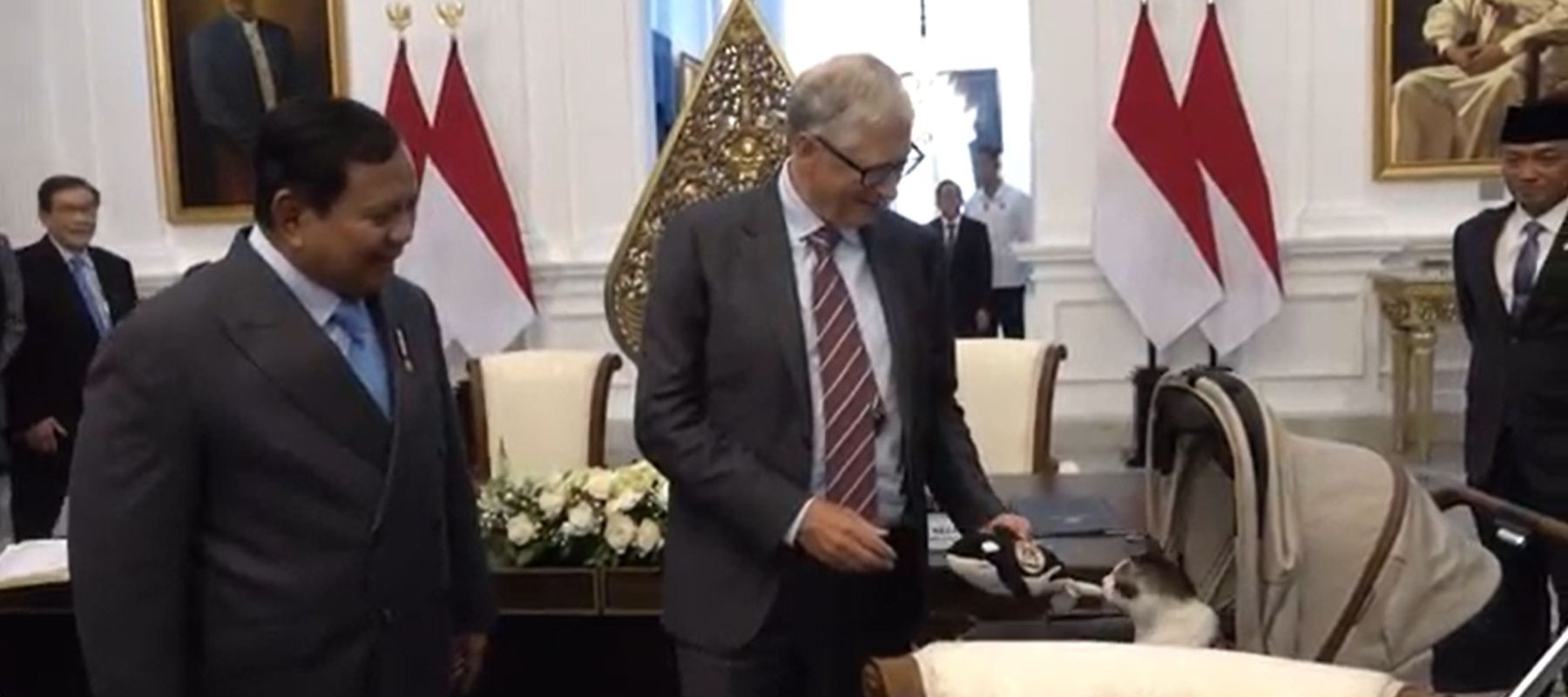 Bill Gates dan Prabowo
