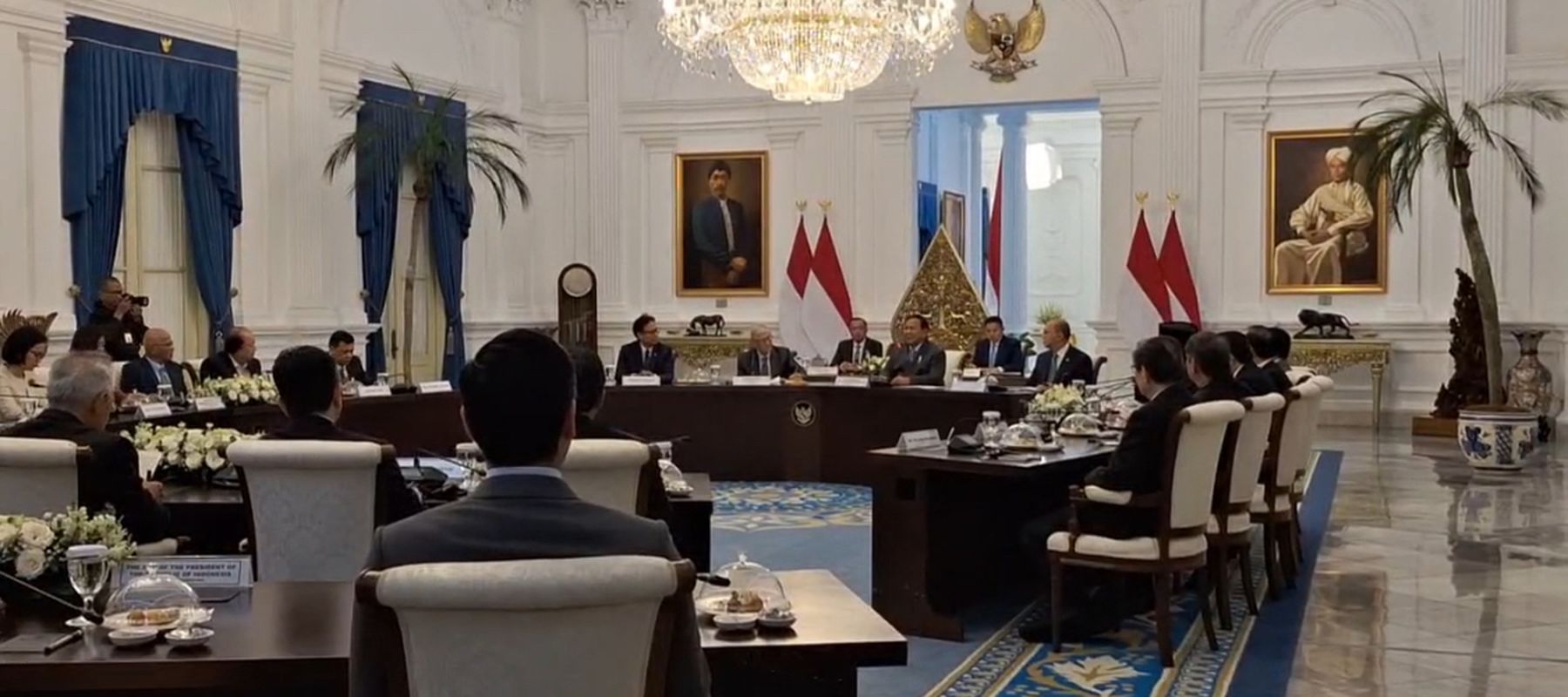 Prabowo Subianto dan Bill Gates
