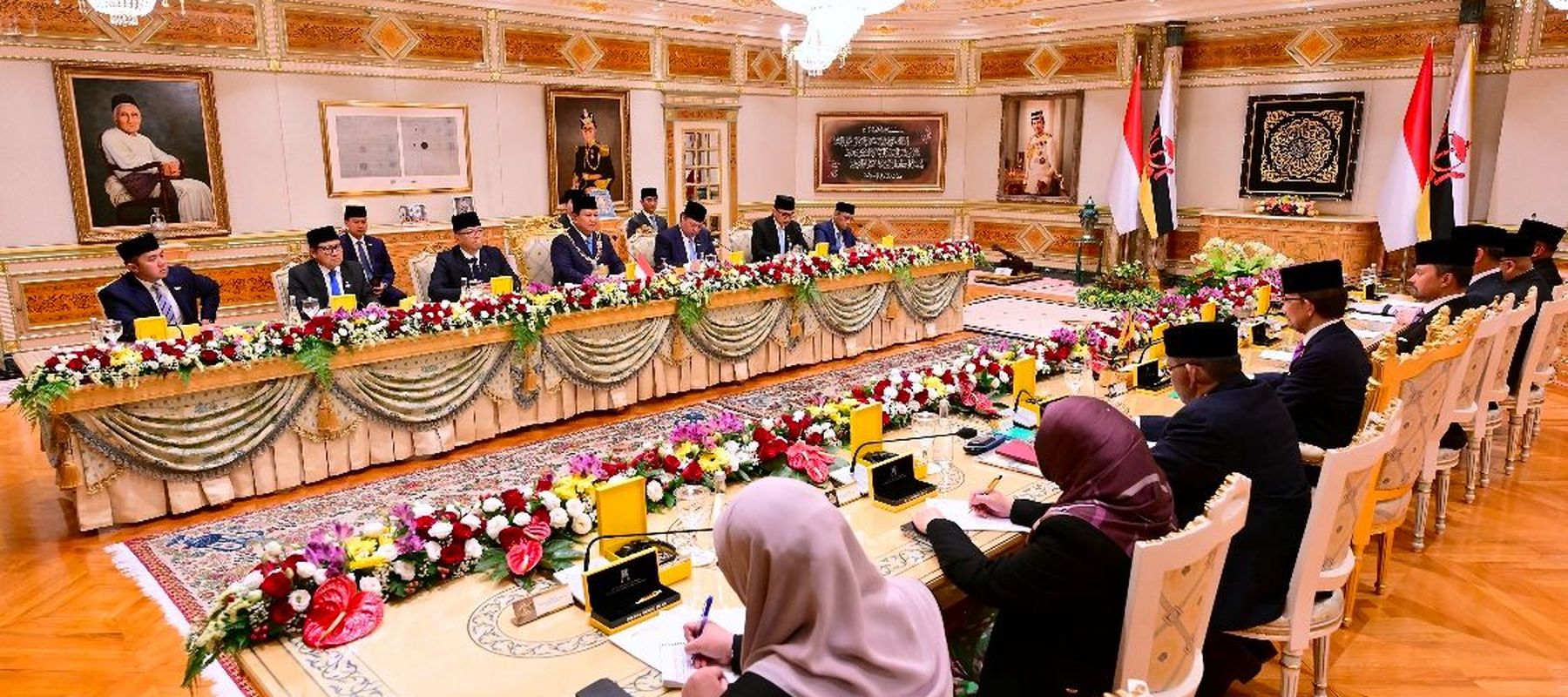 Presiden Prabowo dan Sultan Hassanal Bolkiah Bahas Penguatan Kerja Sama Strategis Indonesia–Brunei Darussalam