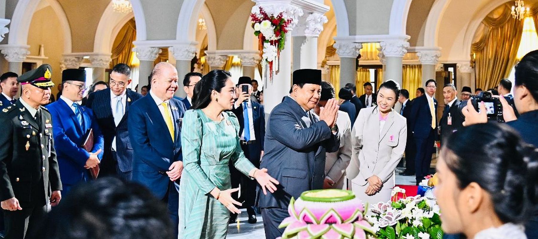 Momen Hangat Diplomasi Budaya: PM Paetongtarn Ajak Presiden Prabowo Kunjungi Pameran Seni dan Kuliner Thailand