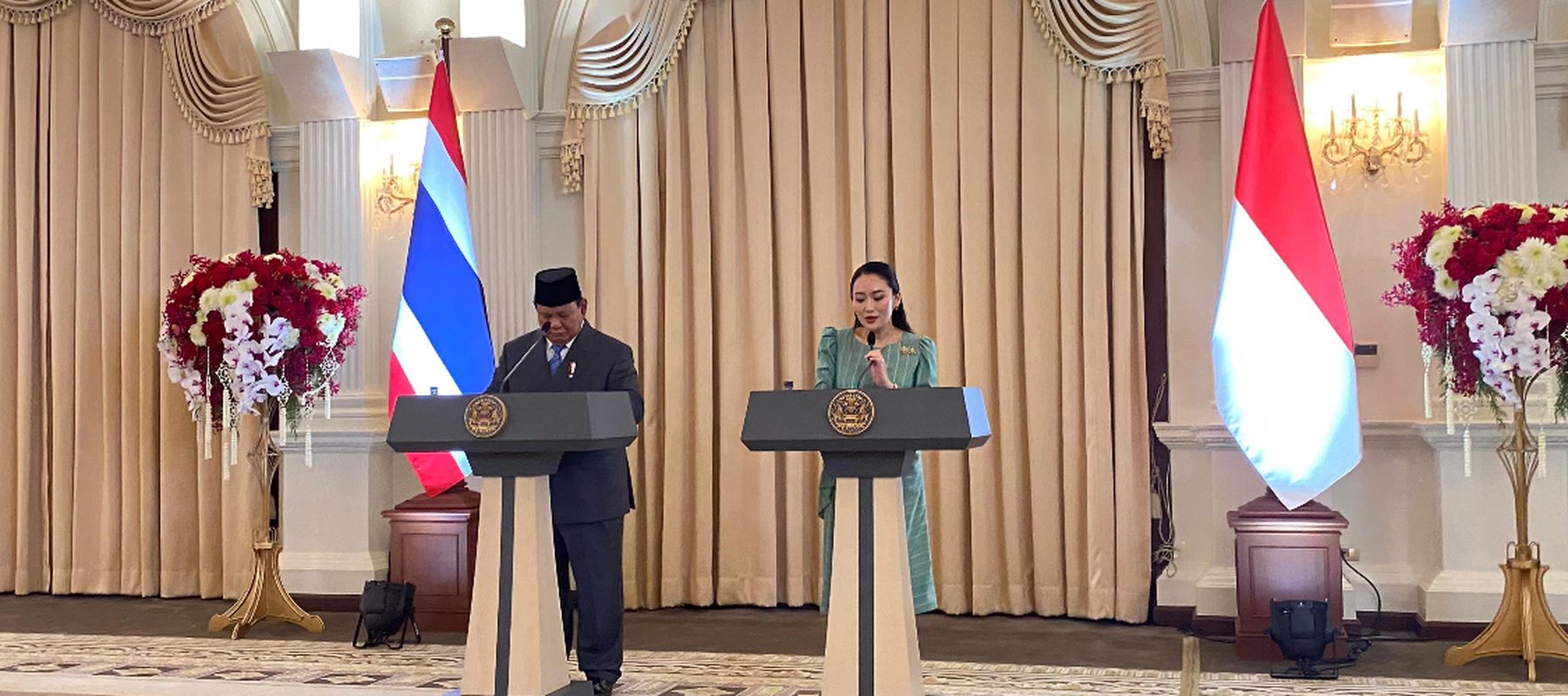 Presiden Prabowo di Thailand