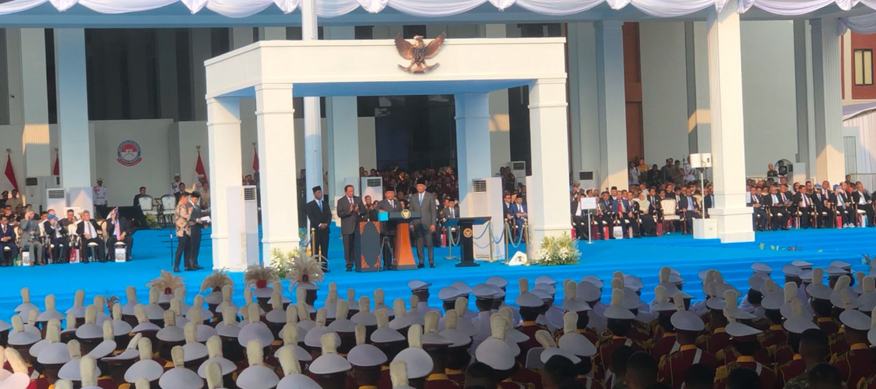 Presiden Prabowo Resmikan Kampus Bhineka Tunggal Ika Universitas Pertahanan