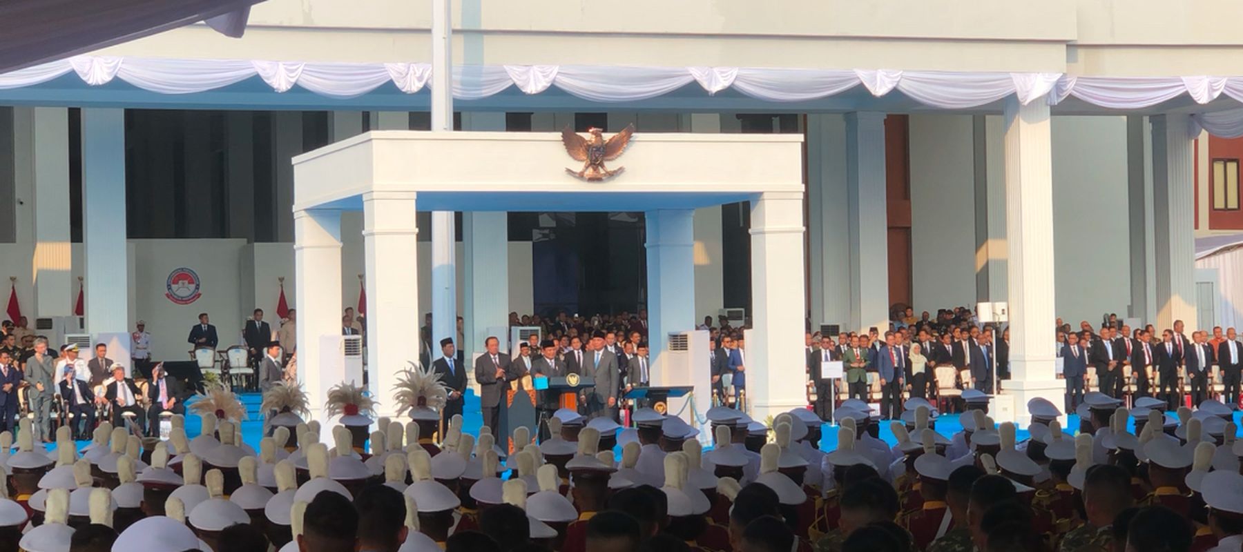 Presiden Prabowo Resmikan Kampus Bhineka Tunggal Ika Universitas Pertahanan