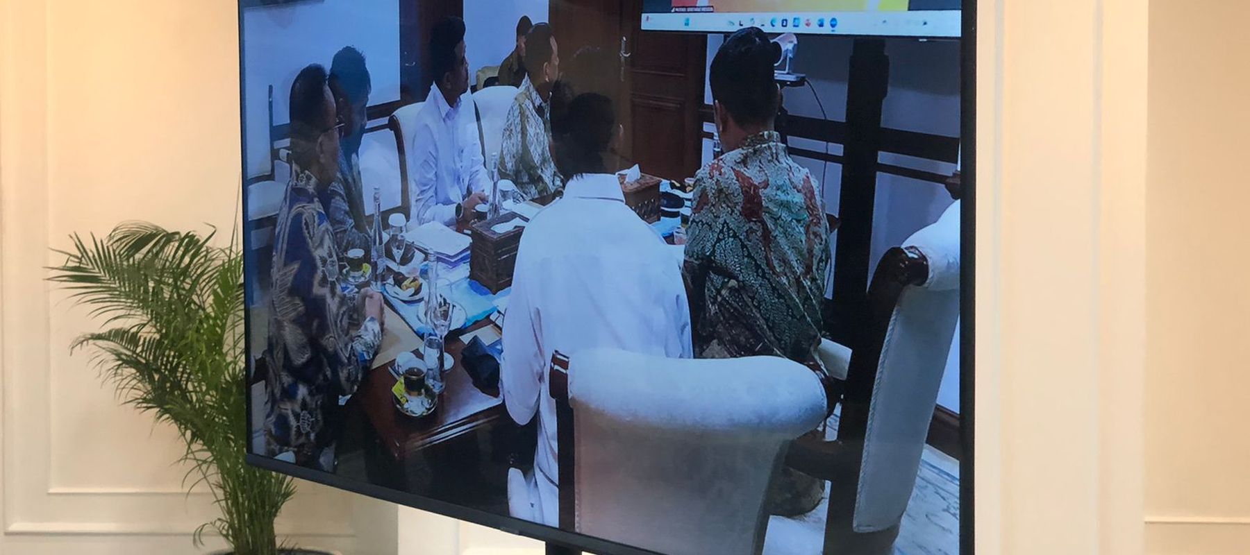 Prabowo Pimpin Ratas Secara Daring Tentang Sengketa Empat Pulau Aceh-Sumatera Utara
