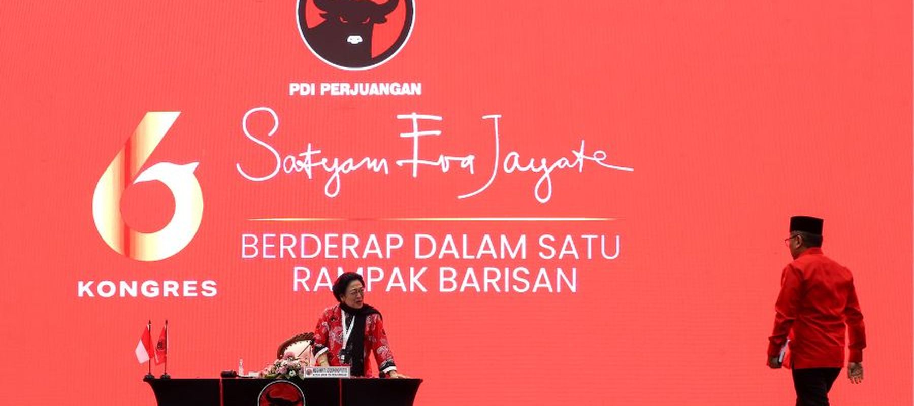 Ketua Umum PDI Perjuangan, Megawati Soekarnoputri.