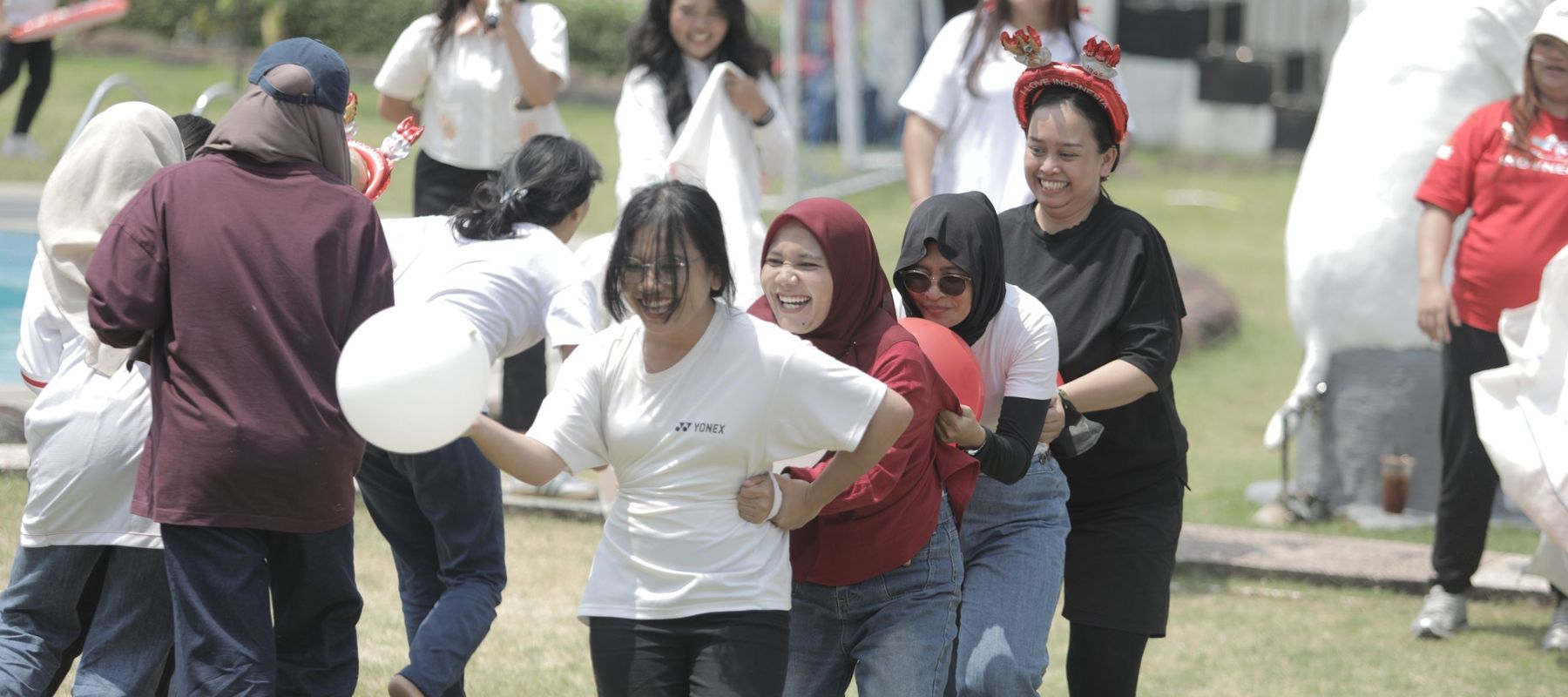 Keluarga Besar NT Corp Gelar Upacara dan Lomba Agustusan HUT ke-80 RI