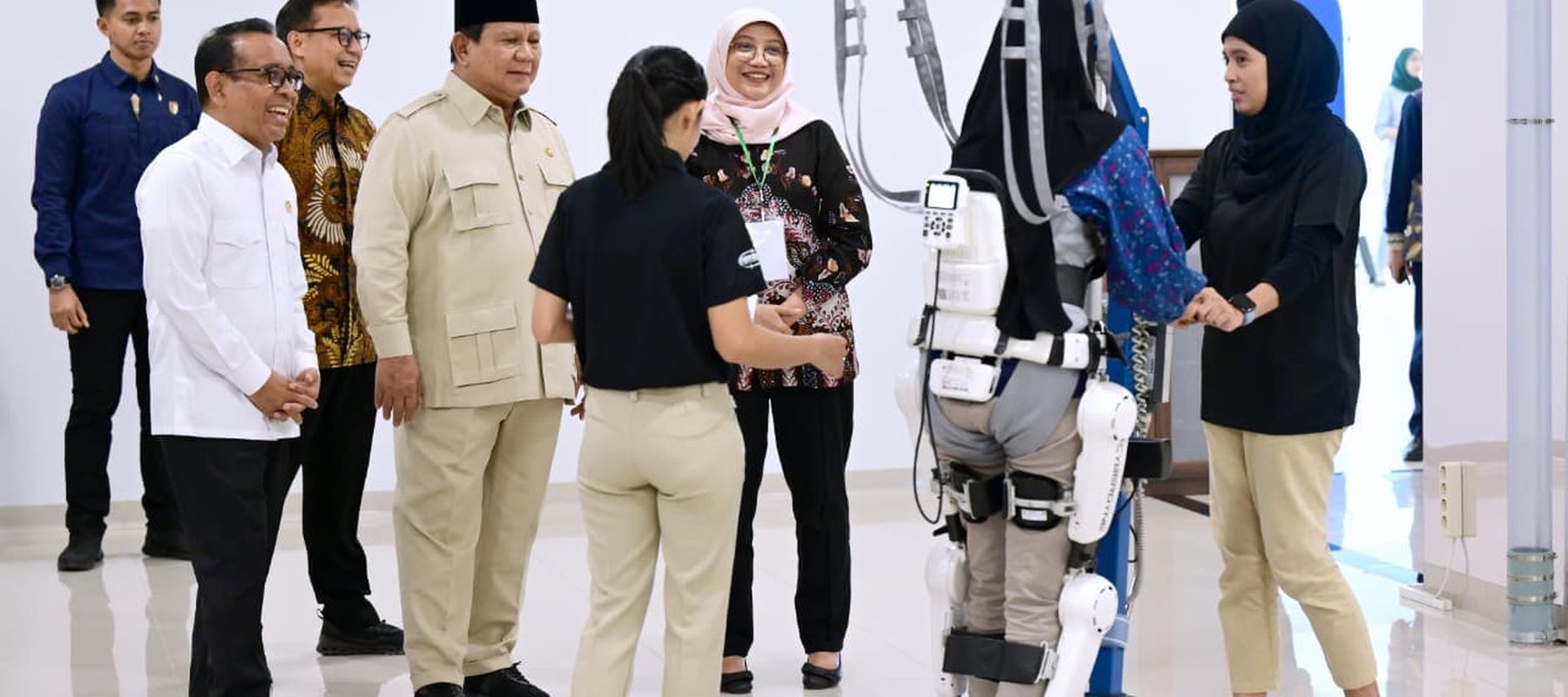 Prabowo Subianto dan Menkes Budi Gunadi