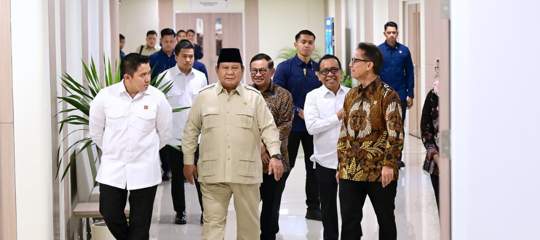 Prabowo Subianto dan Menkes Budi Gunadi