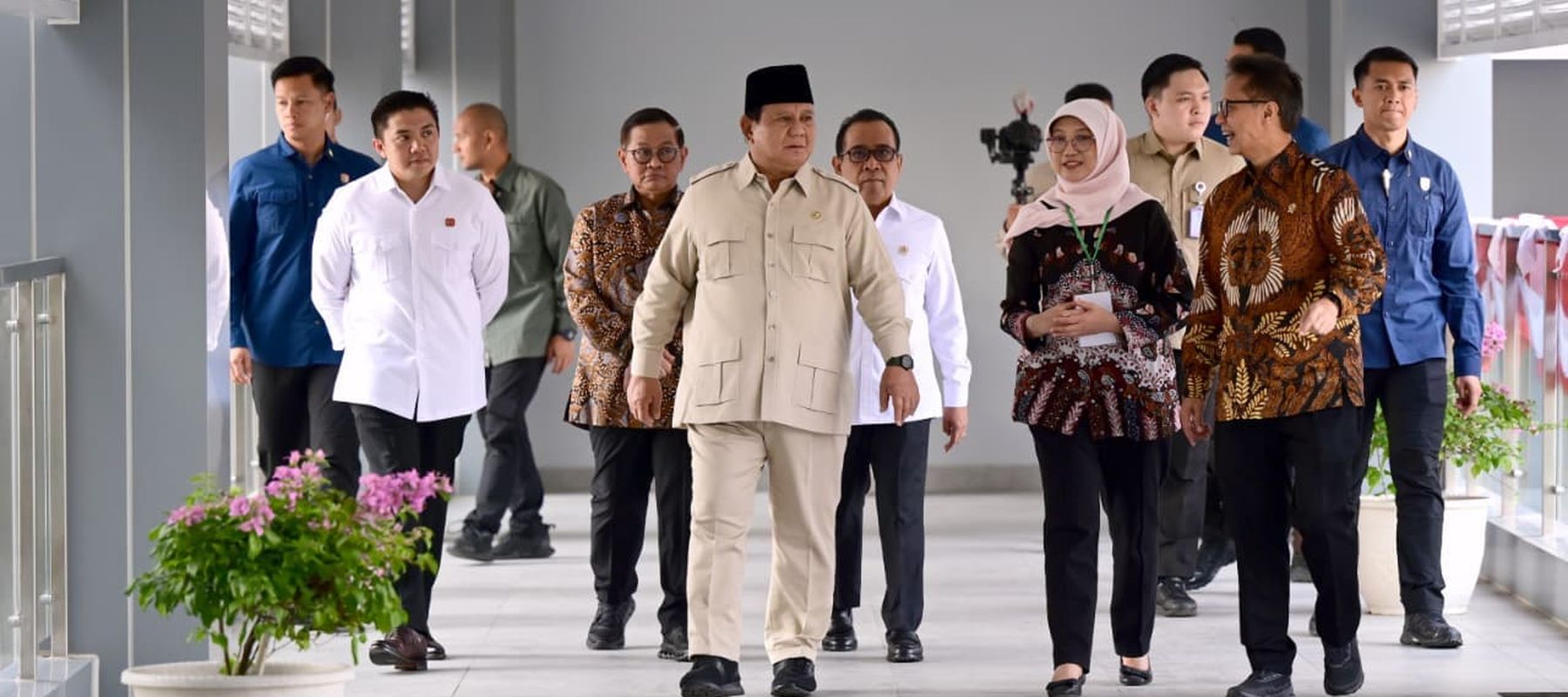 Prabowo Subianto dan Menkes Budi Gunadi