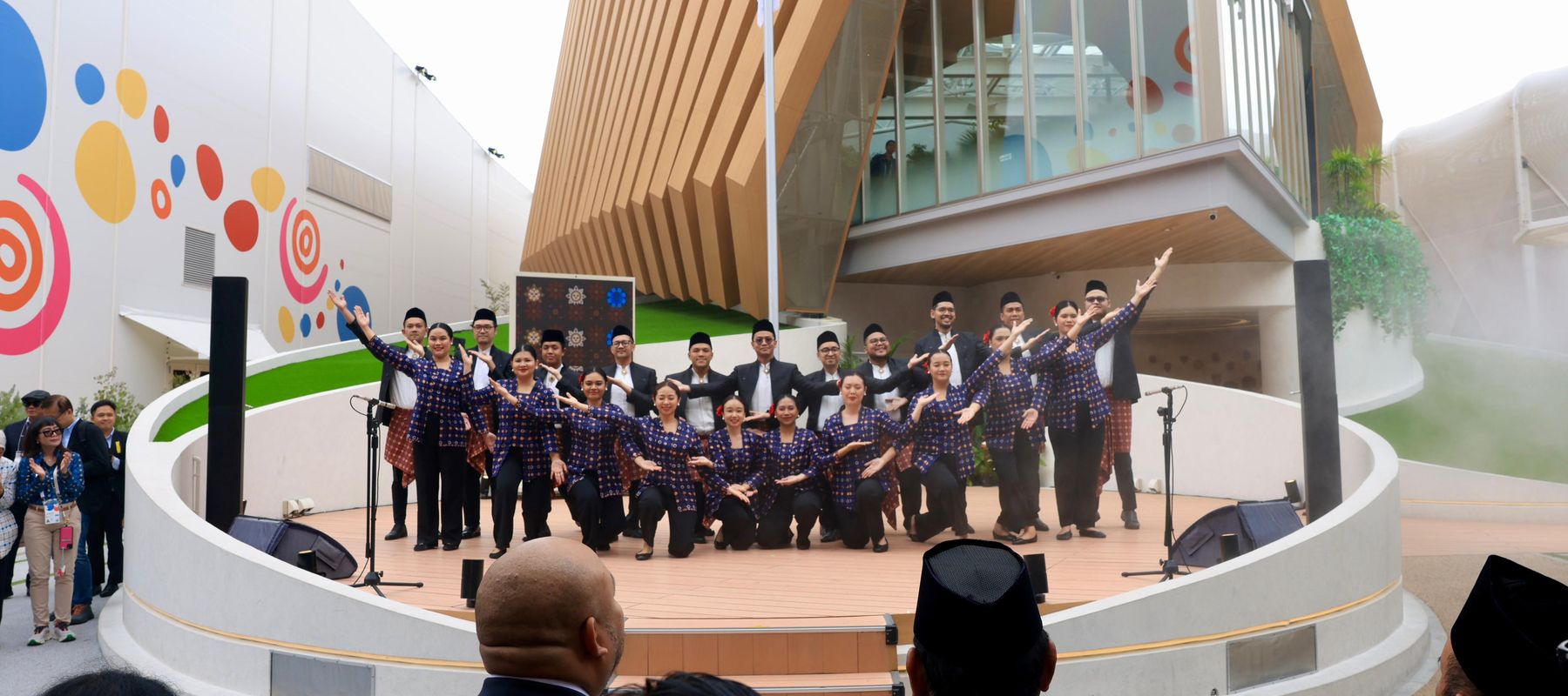 Presiden Prabowo di Paviliun Indonesia Osaka Expo 2025