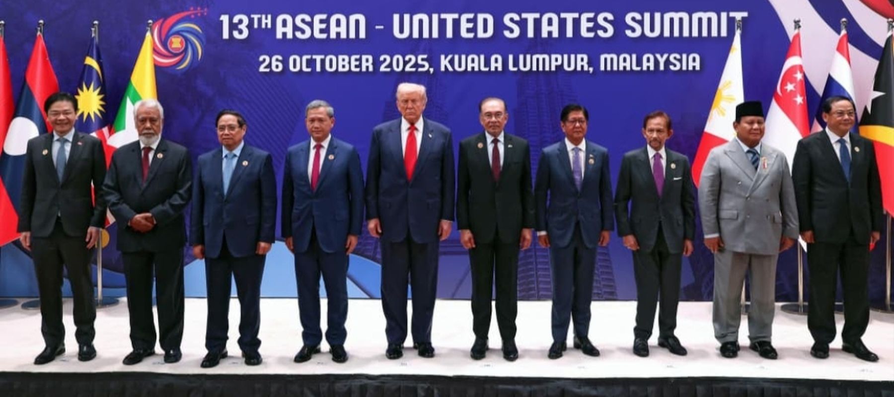 Prabowo di acara KTT ASEAN-US di Kuala Lumpur 