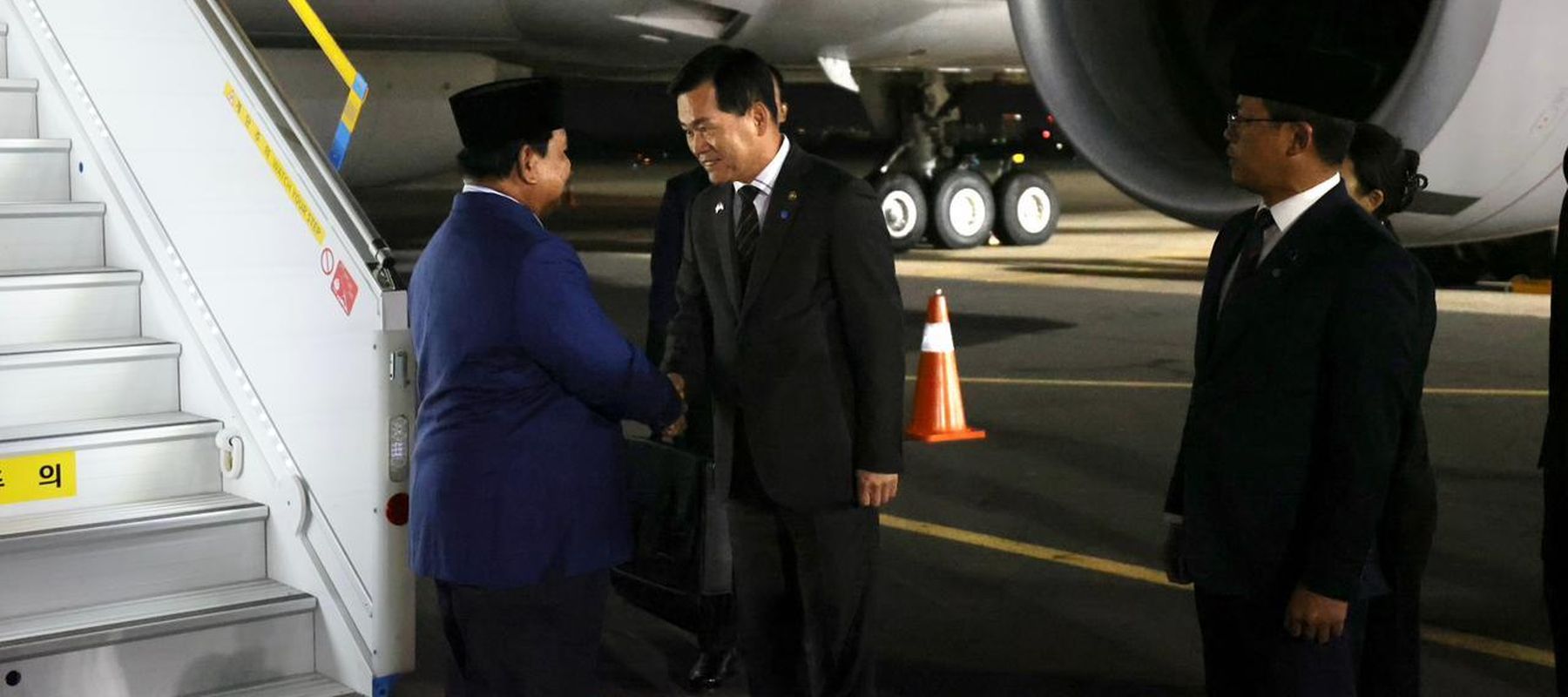 Prabowo Tiba di Korea Selatan