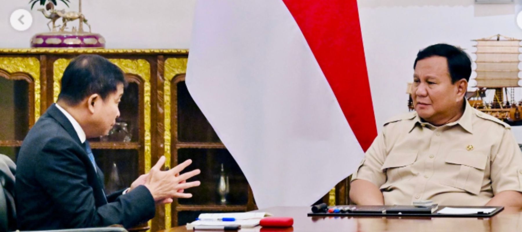 Ignasius Jonan dan Prabowo