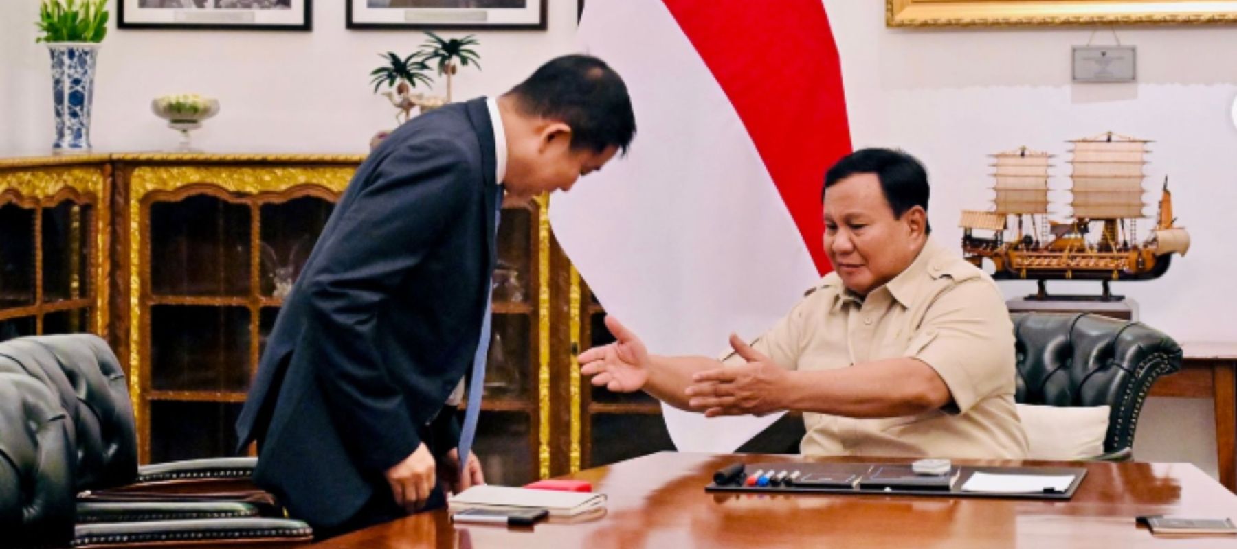 Ignasius Jonan dan Prabowo