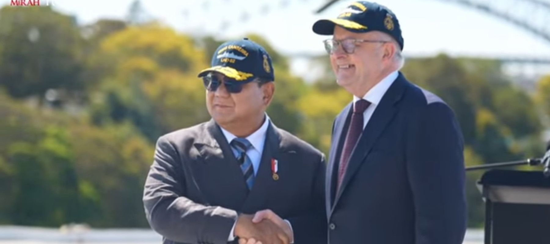 Pernyataan Pers Prabowo Subianto dan PM Australia Albanese