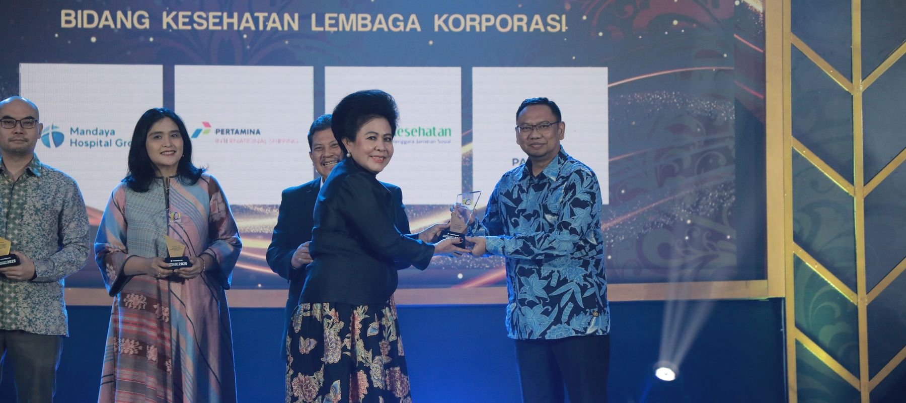 Pemenang Anugerah Bakti Nusantara Bidang Kesehatan Lembaga Korporasi PAM Jaya