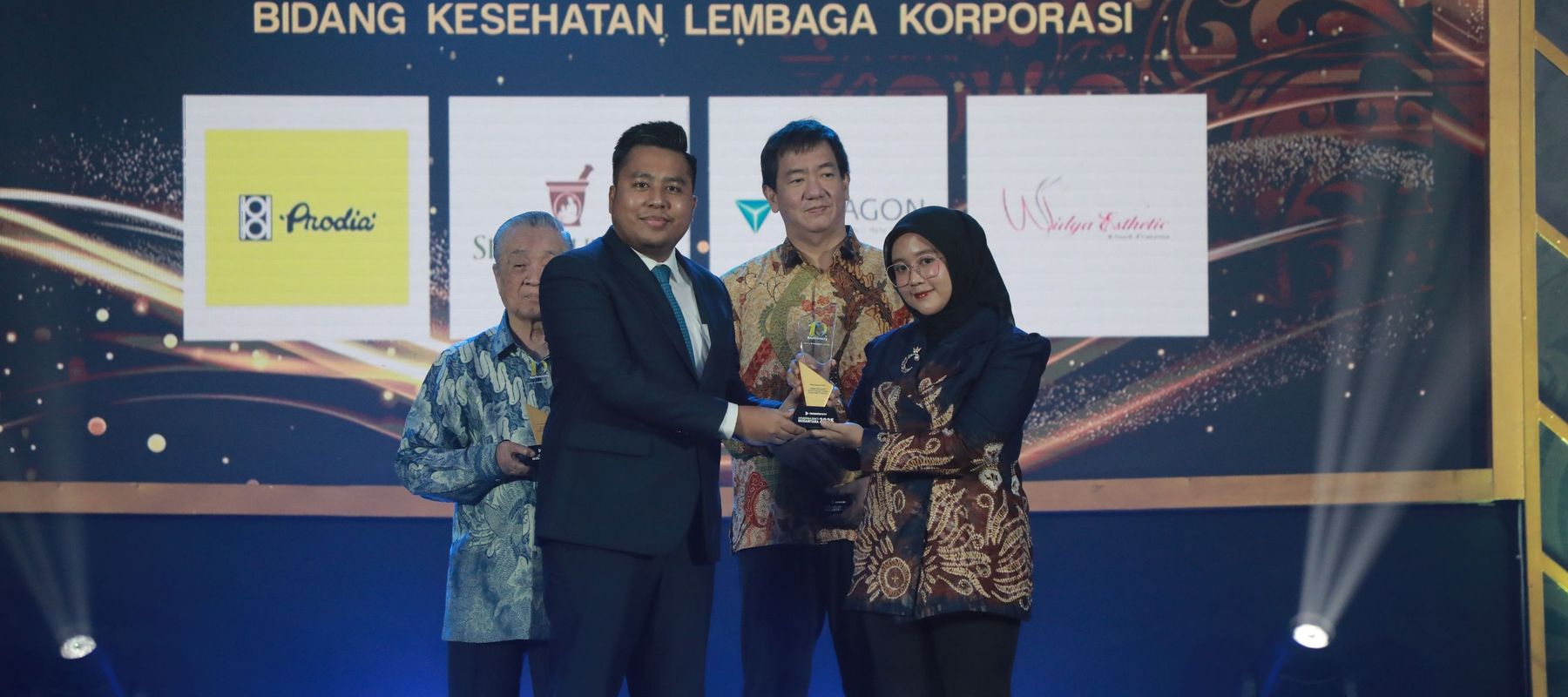 Pemenang Anugerah Bakti Nusantara Bidang Kesehatan Lembaga Korporasi Paragon