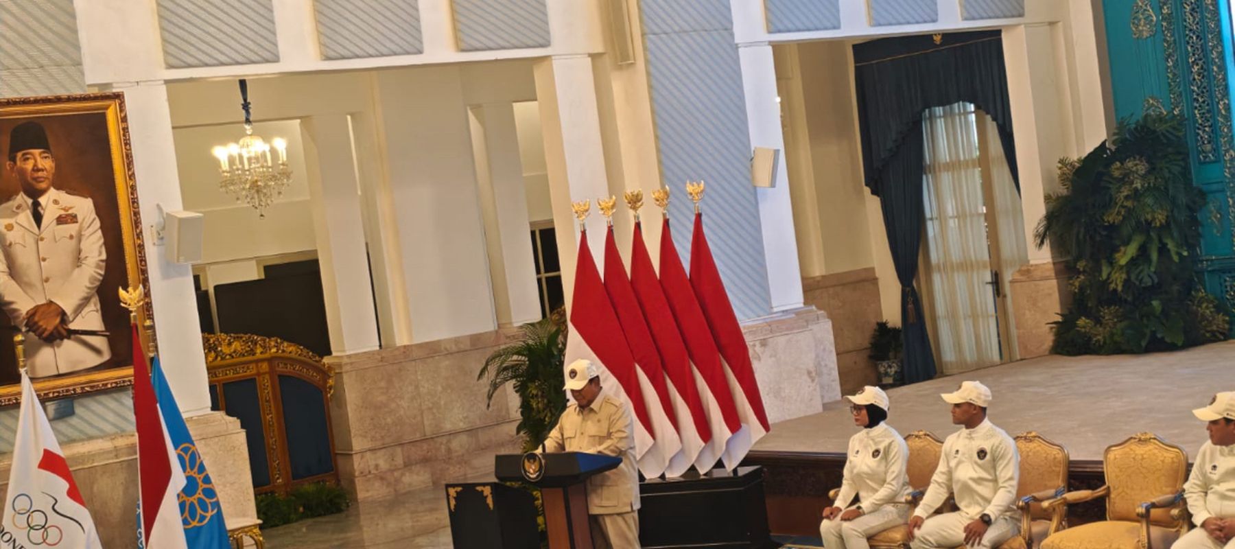 Prabowo Subianto Lepas Atlet SEA Games