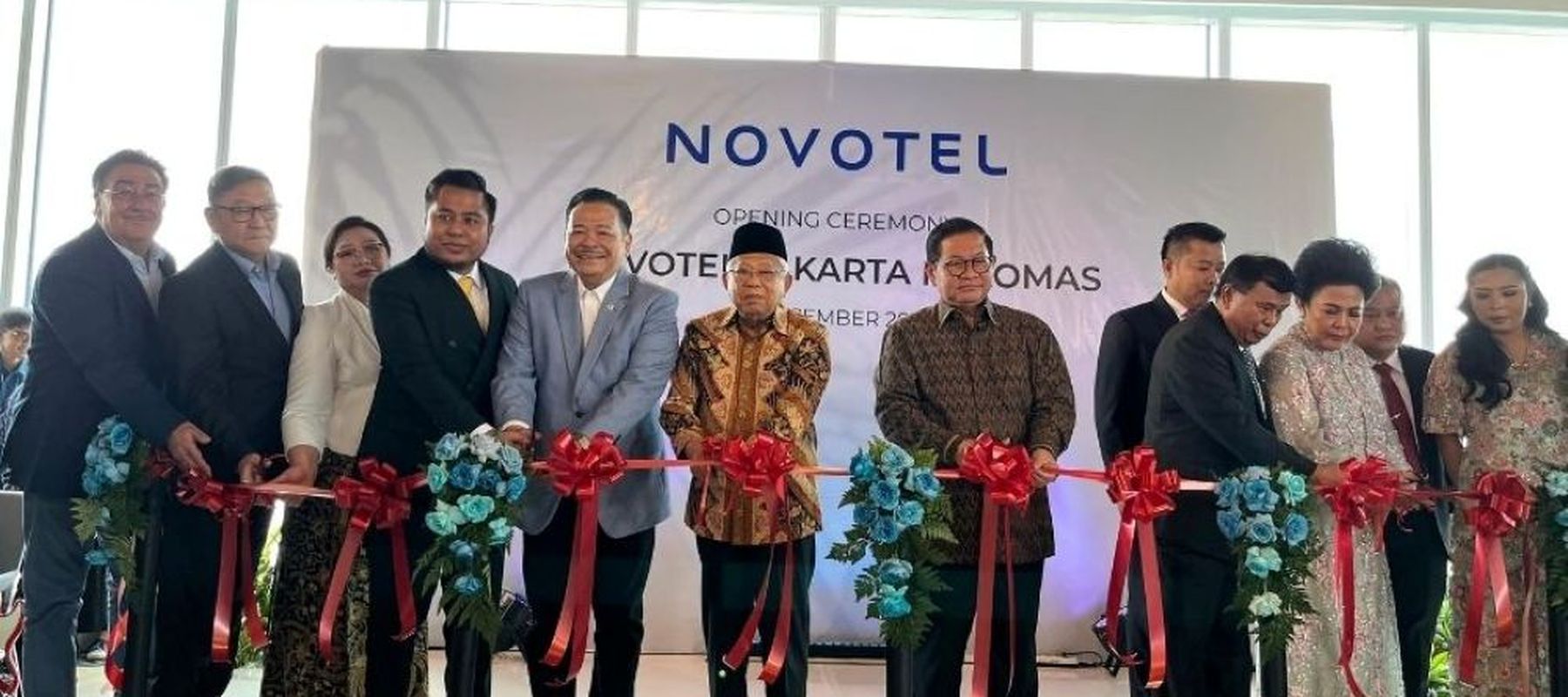 Grand Launching Novotel Pulomas Jalarta. (Foto: Ntvnews.id/Aswan)
