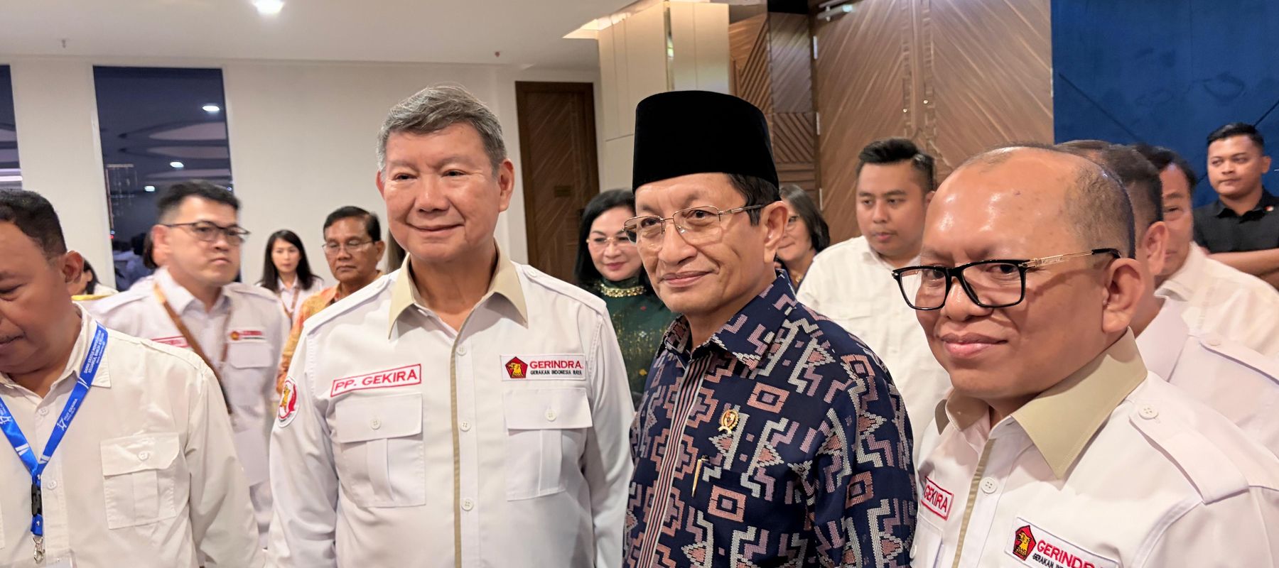 Hashim, Menag Nasaruddin Umar, dan Nikson