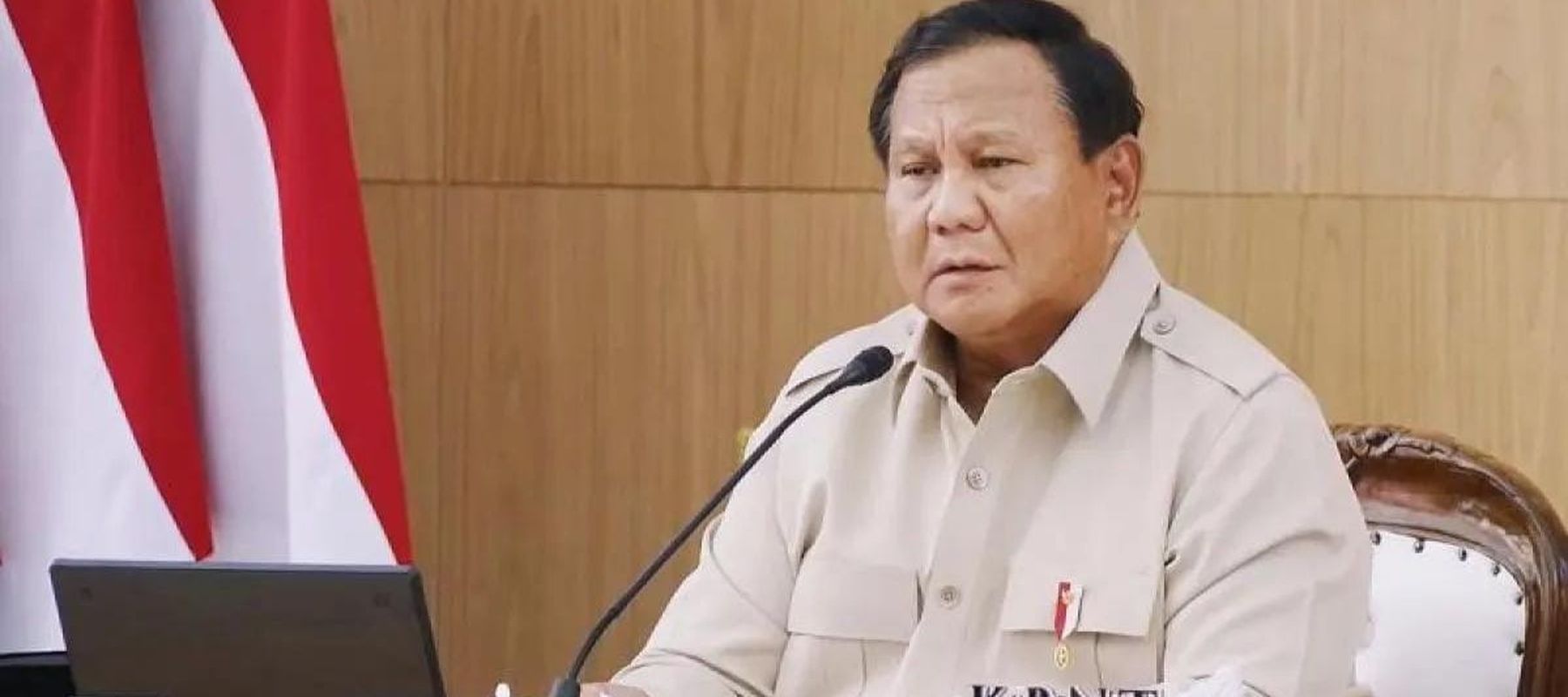 Tangkapan layar - Presiden RI Prabowo Subianto menyampaikan taklimat dalam agenda retret jilid II yang diikuti anggota Kabinet Merah Putih di Padepokan Garuda Yaksa, Hambalang, Kabupaten Bogor, Jawa Barat, Selasa 6 Januari 2026. ANTARA/HO-BPMI Sekret