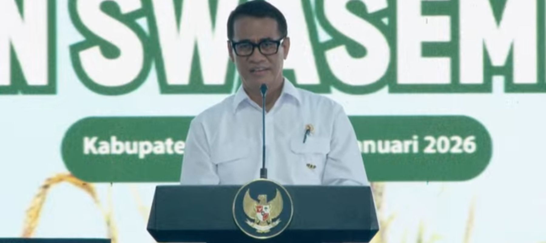 Menteri Pertanian Andi Amran Sulaiman