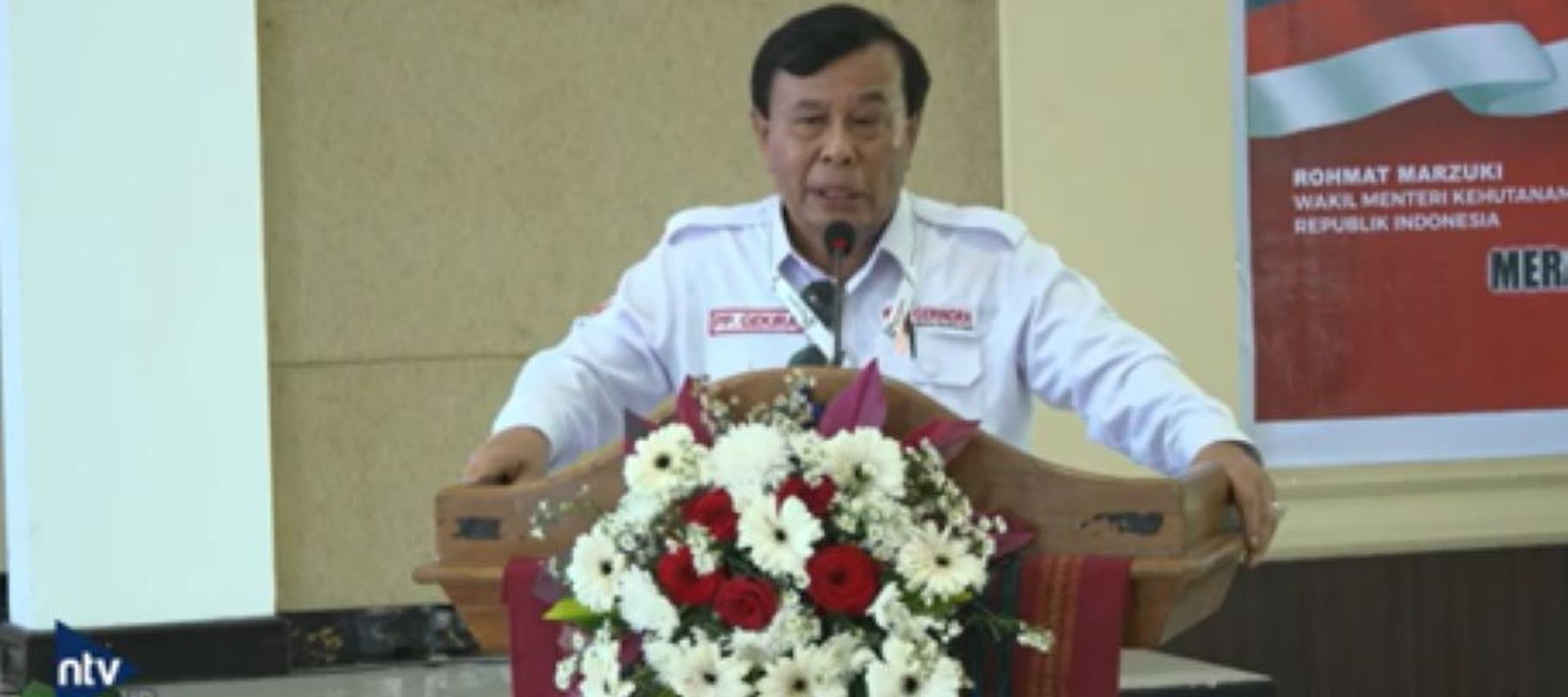 Wakil Ketua Dewan Pembina Gekira yang juga Koordinator Pelaksana Acara, Nurdin Tampubolon