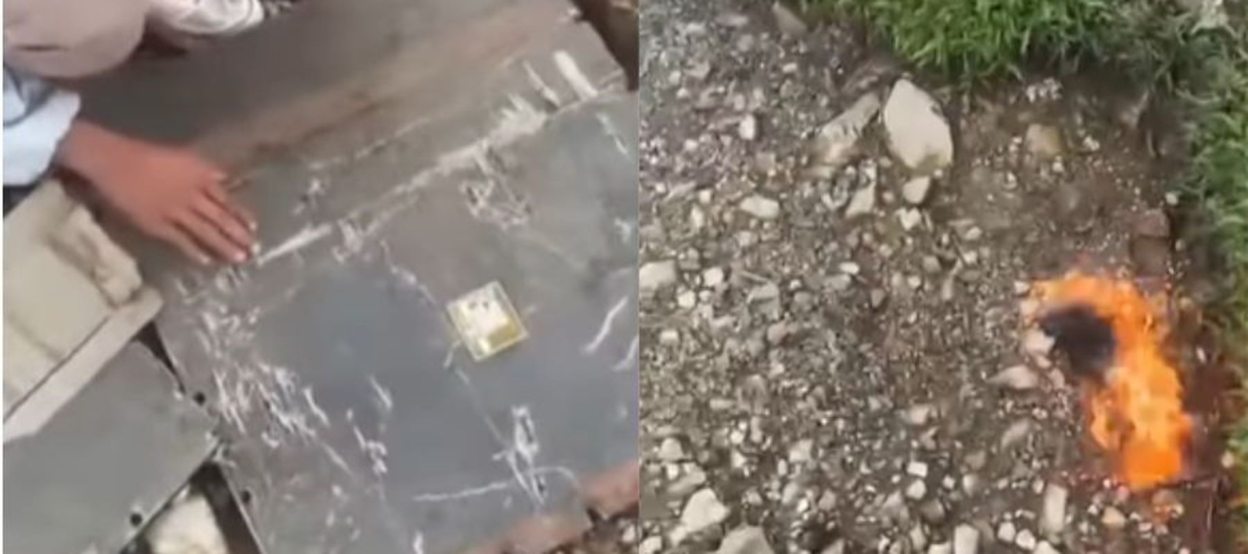 Puing-puing pesawat ATR 400 milik Indonesia Air Transport