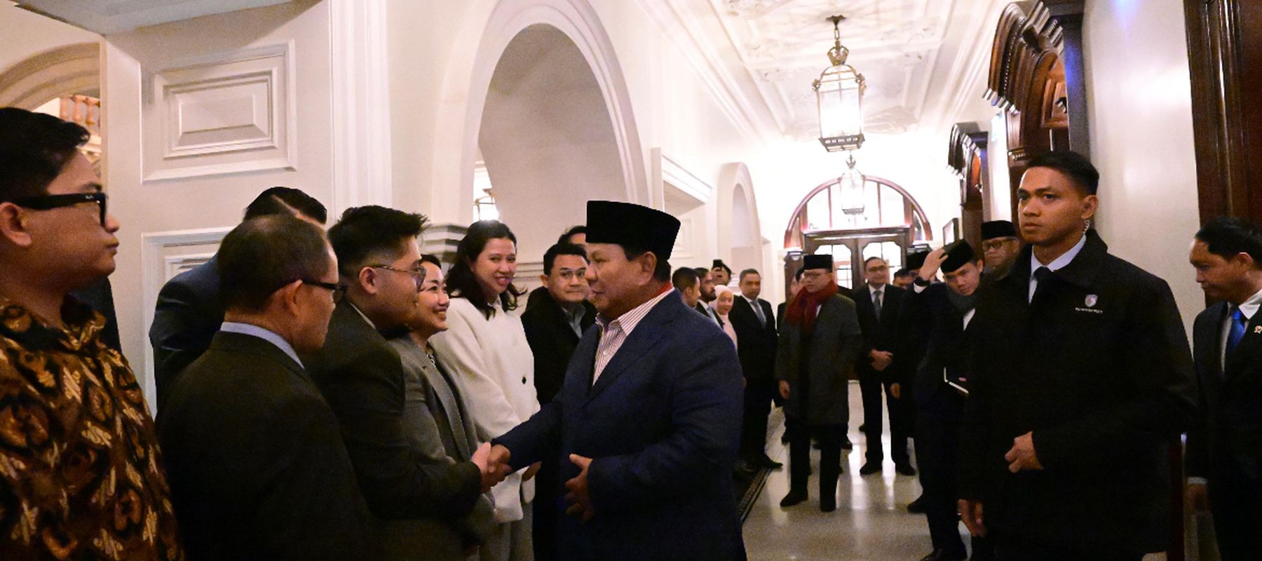 Prabowo Subianto tiba di London Inggris