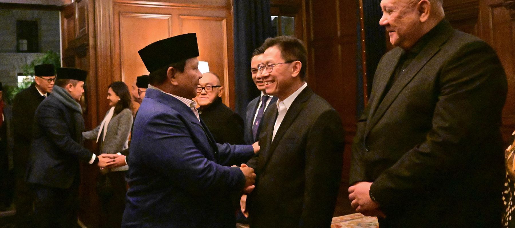 Prabowo Subianto tiba di London Inggris