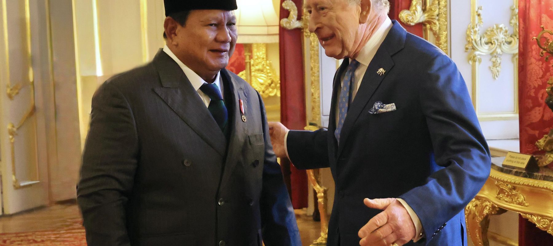Prabowo dan Raja Charles III