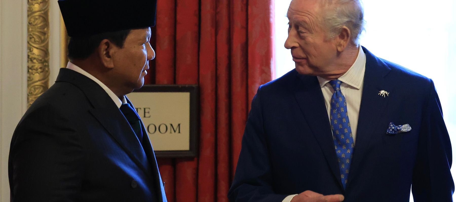 Prabowo dan Raja Charles III