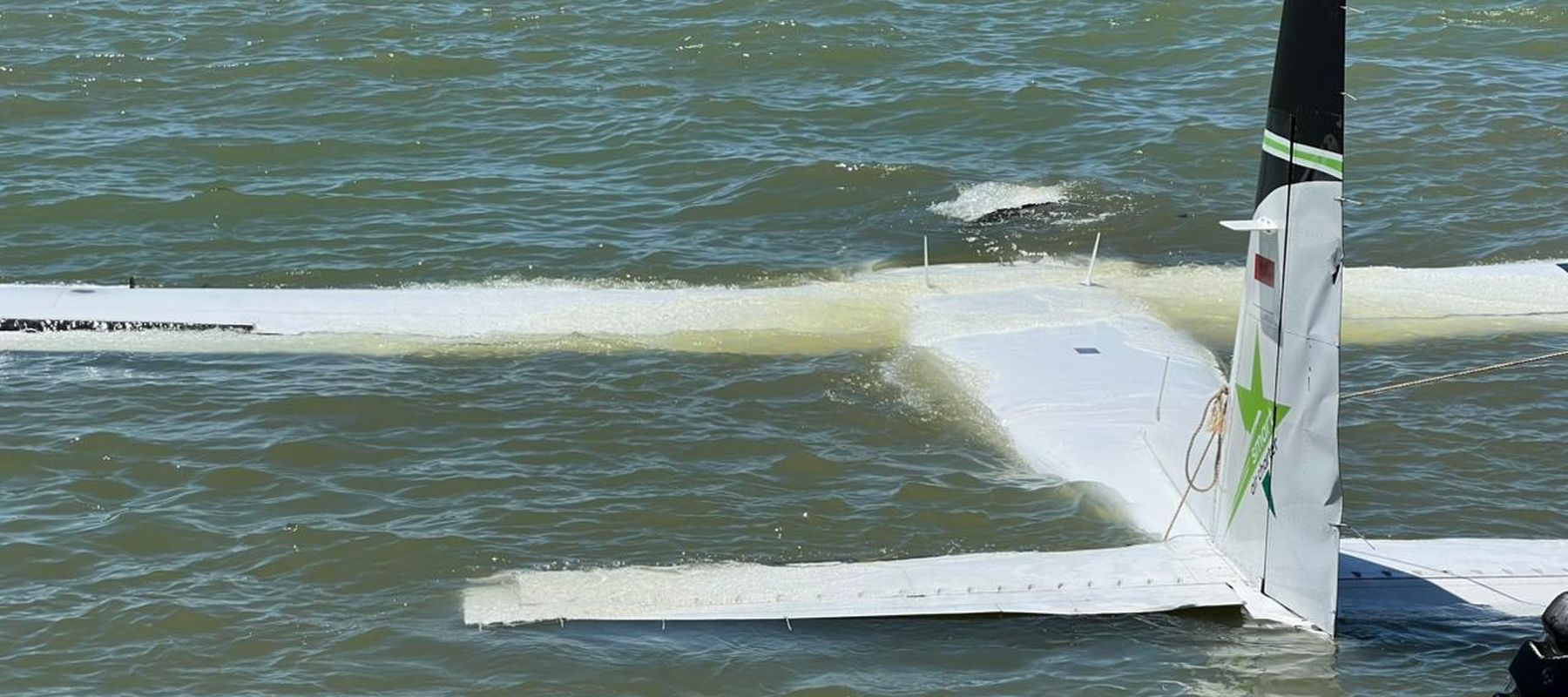 Pesawat Smart Air PK-SNS Jatuh di Perairan Pantai Nabire Barat