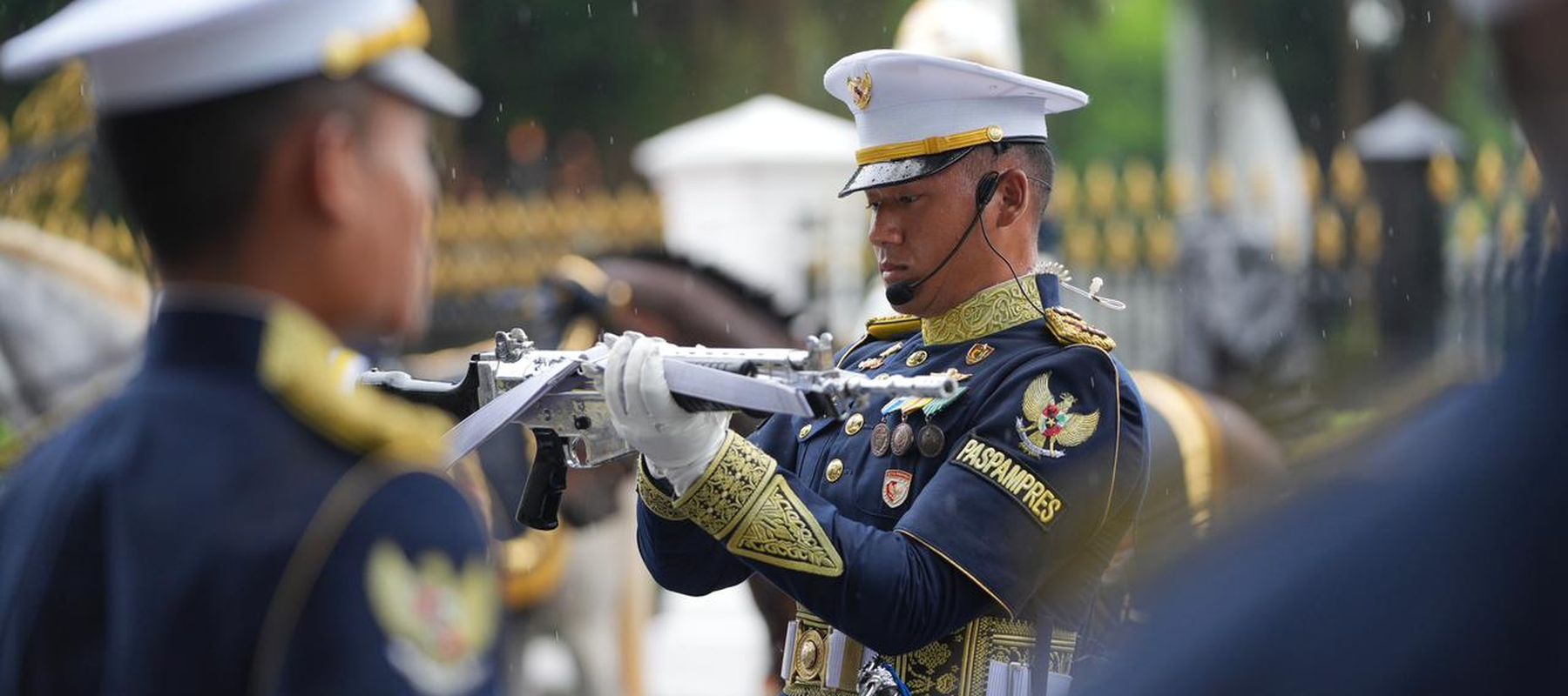 Serah Terima Kawal Istana Merdeka