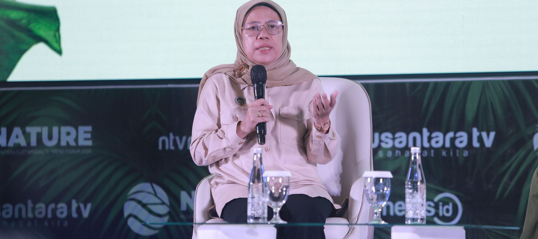 Dewan Pakar Badan Gizi Nasional (BGN), Prof. Ikeu Tanziha, MS diacara Nature 2026