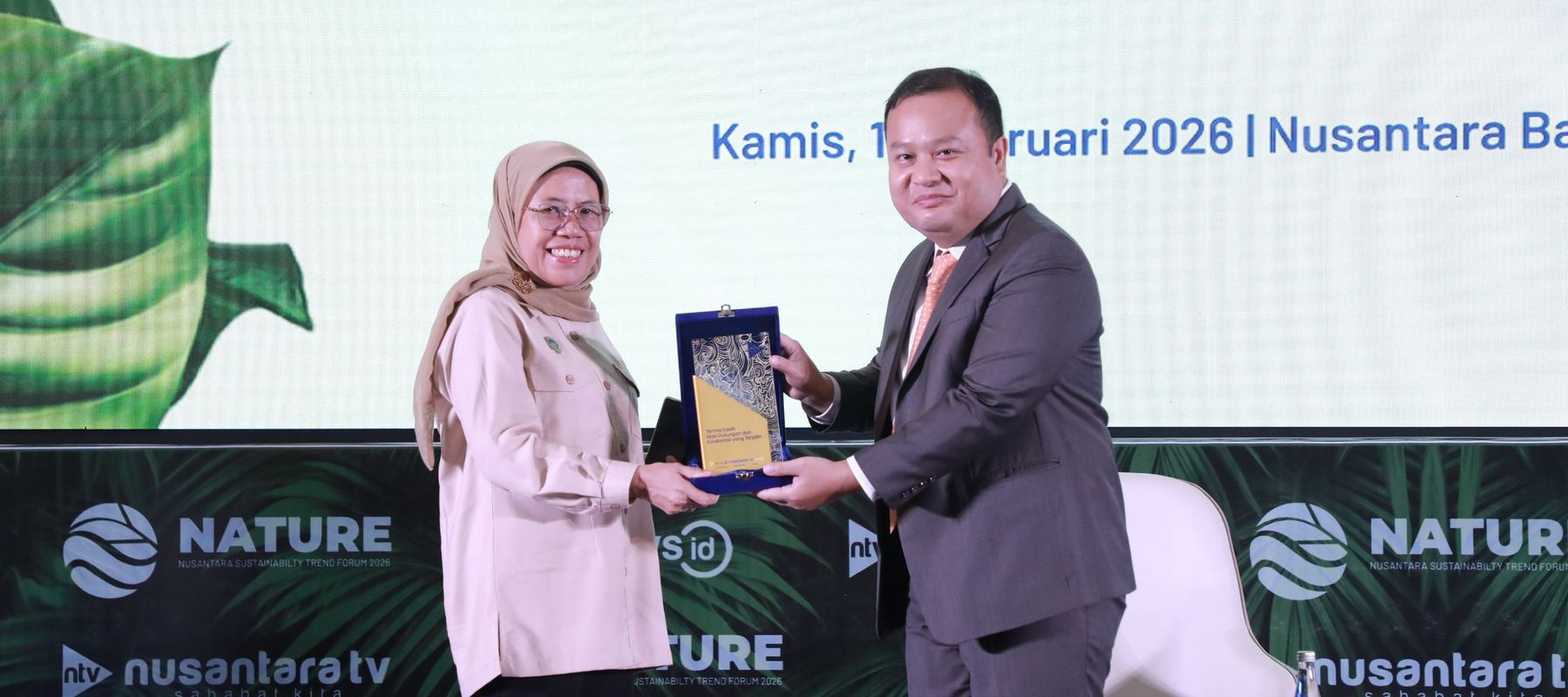 BGN Raih Nusantara Sustainability Award 2026 Kategori Ekonomi Berdampak Lokal