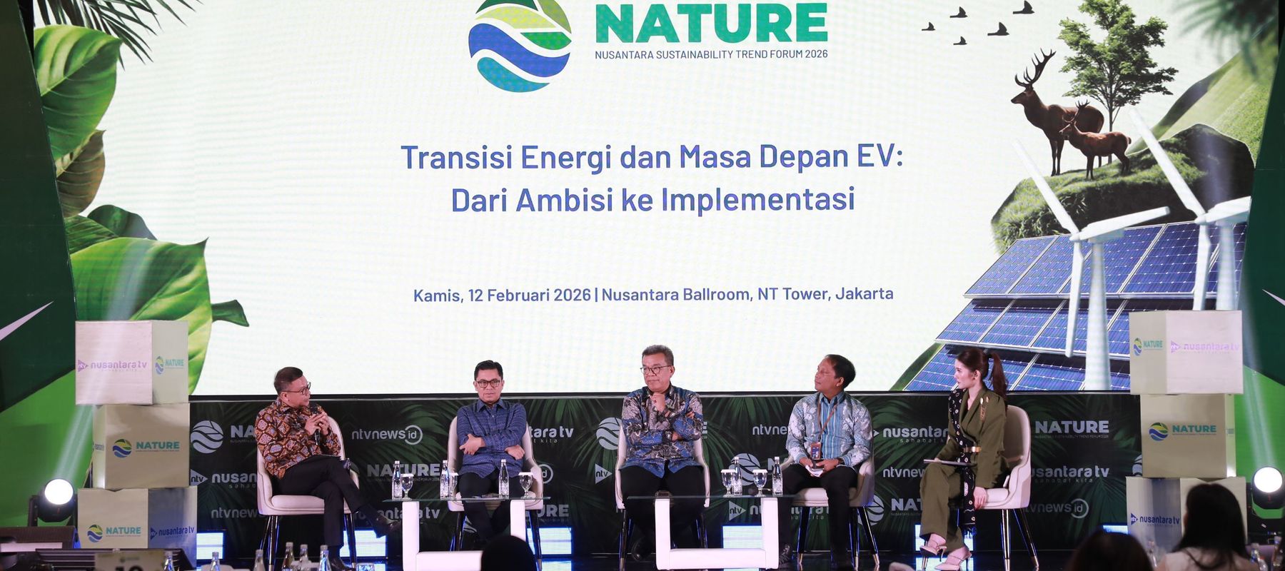 Sesi Dikusi Transisi dan Masa Depan EV: Dari Ambisi ke Implementasi diacara Nature 2026