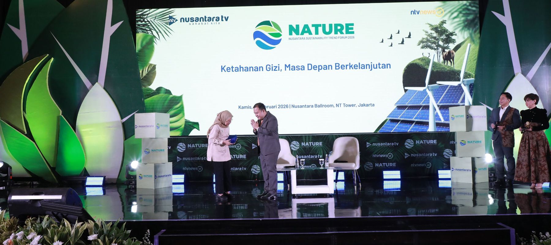 BGN Raih Nusantara Sustainability Award 2026 Kategori Ekonomi Berdampak Lokal