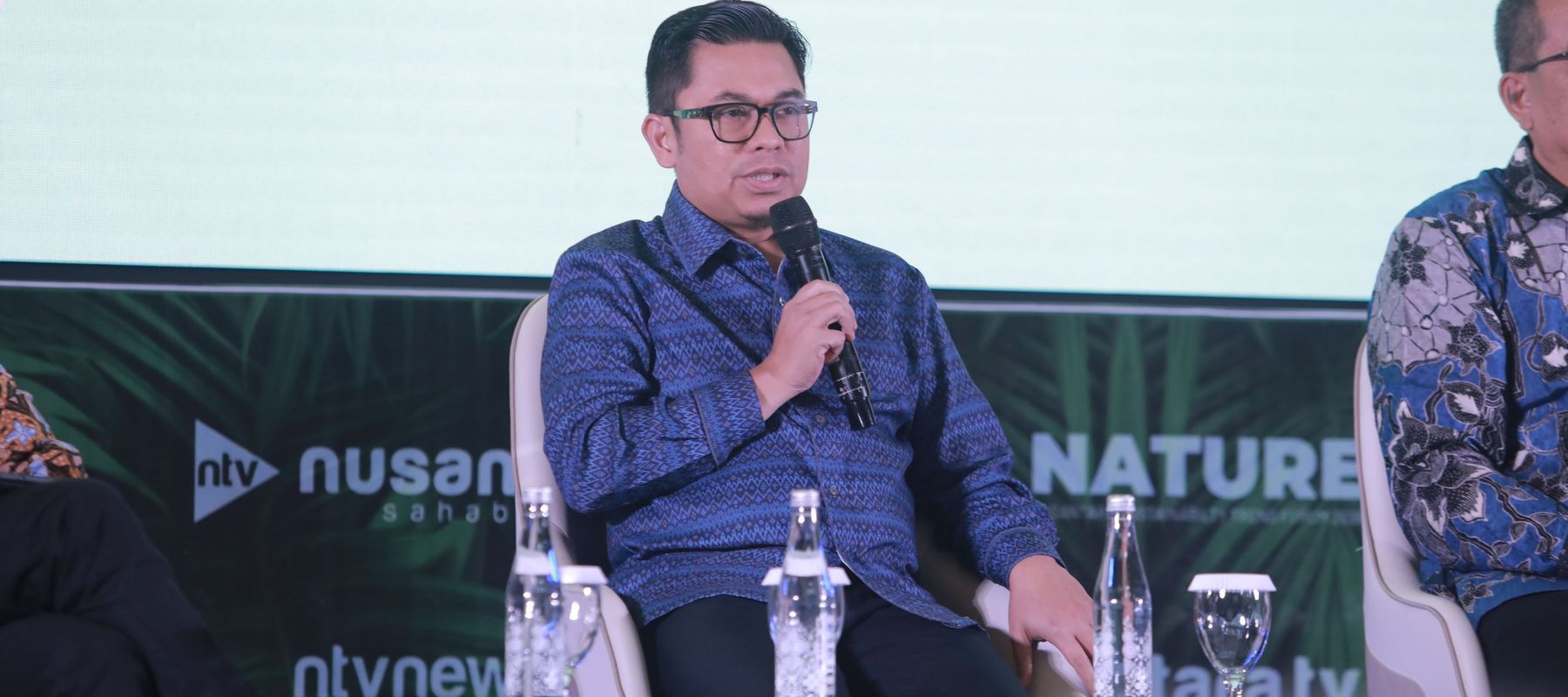 Direktur Utama PT Transportasi Jakarta (Transjakarta), Welfizon Yuza diacara Nature 2026