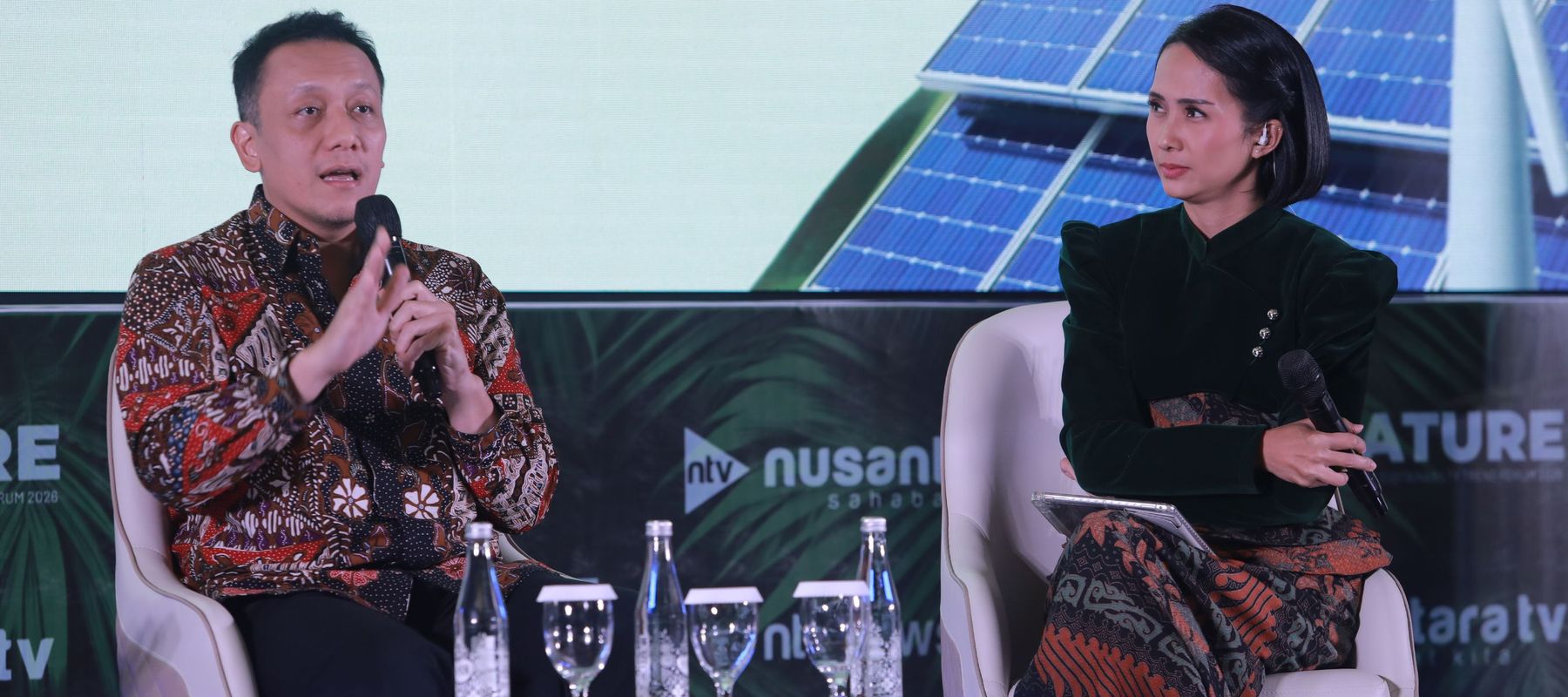 Wakil Menteri Lingkungan Hidup Diaz Hendropriyono diacara Nature 2026