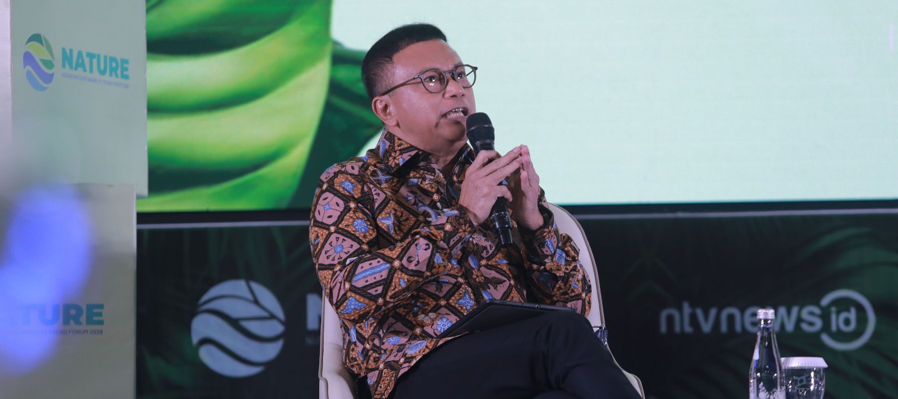 Plt. Sekretaris Jenderal Dewan Nasional Kawasan Ekonomi Khusus, Rizal Edwin Manansang  diacara Nature 2026