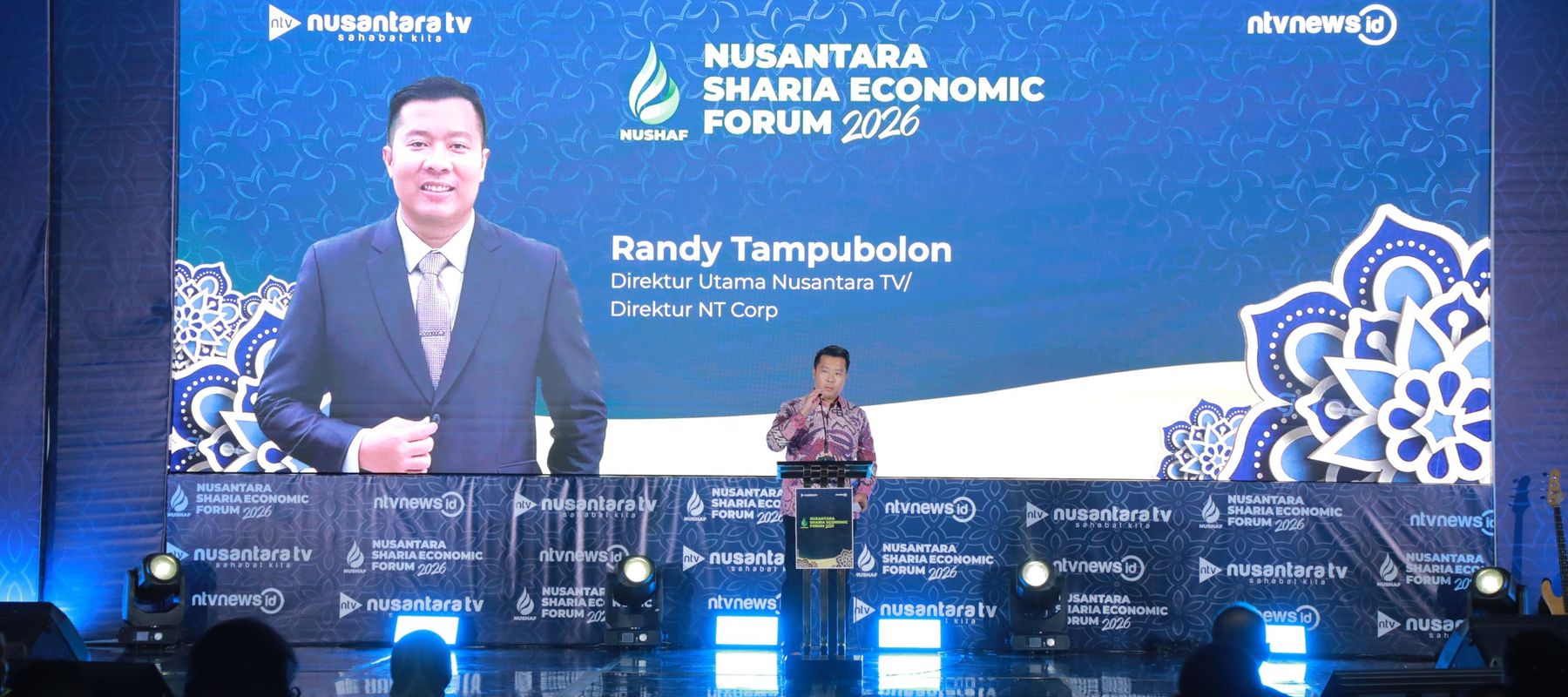 Direktur Utama Nusantara TV/ Direktur NT Corp Randy Tampubolon